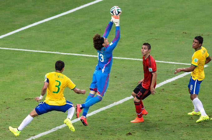 Ochoa was Mexico's stand-out performer against Brazil [GALLO/GETTY]