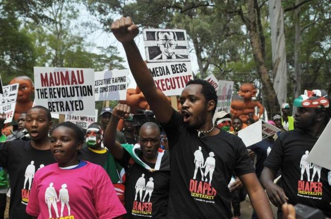 'We did not witness an African Spring, but that does not mean we are safe,' writes Kigwangalla [AFP/Getty Images]