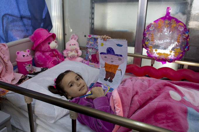 Ramtha Hospital has treated 24,000 Syrians in the past year [Courtesy: Medicins Sans Frontieres]