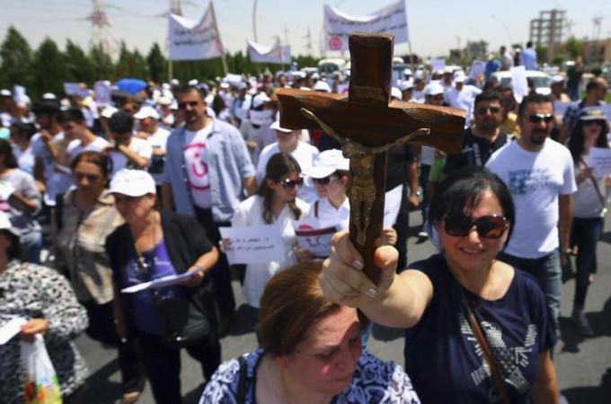 Mosul is empty of Christians for the first time in its history, writes Ghilan [Reuters]