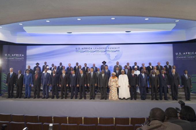 The US-Africa Leaders Summit brought almost 50 African heads of state and government to Washington DC [EPA]