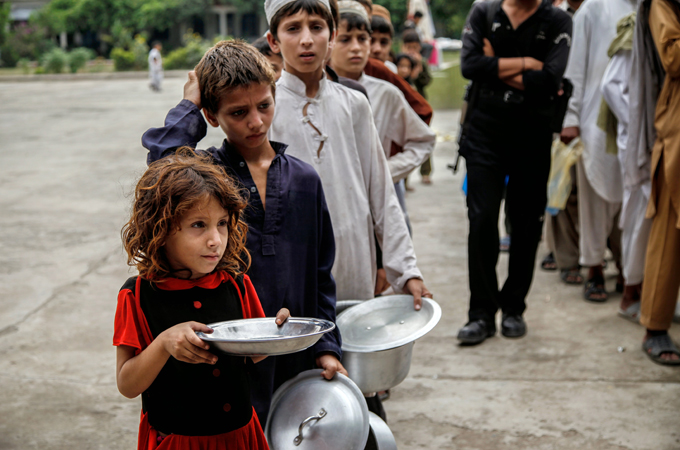 More than 40 percent of root crops and fruits and vegetables never reach the mouths of hungry people