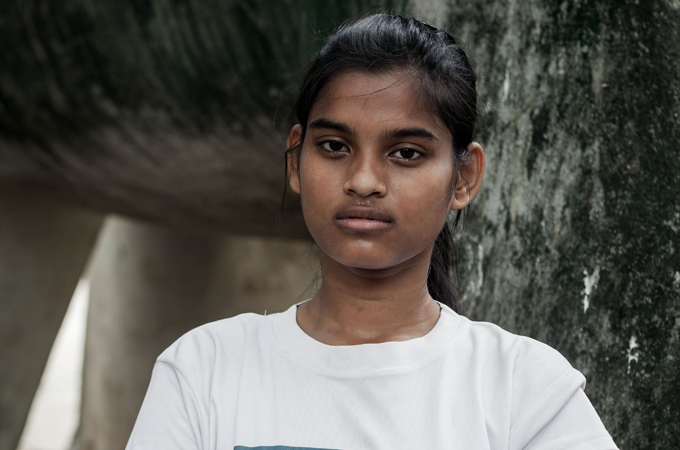 Reshmi grew up in Kalighat, which is flooded almost daily by the nearby Adi Ganga Canal [Karen Dias]