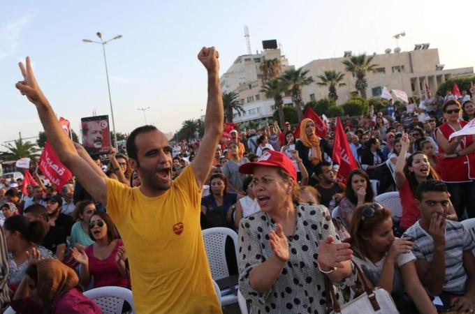 Tunisia seems be have withstood the powerful storms raging around it, writes Ghannoushi [EPA]