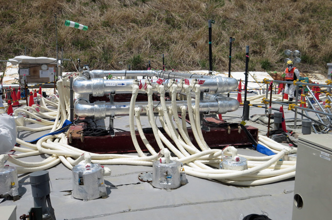 TEPCO is preparing to freeze the soil around the damaged reactor buildings to prevent water contamination [TEPCO]