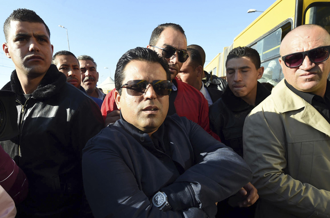 Businessman Slim Riahi, who also owns the Ettounsiya TV channel, is rumoured to be a billionaire [AP]