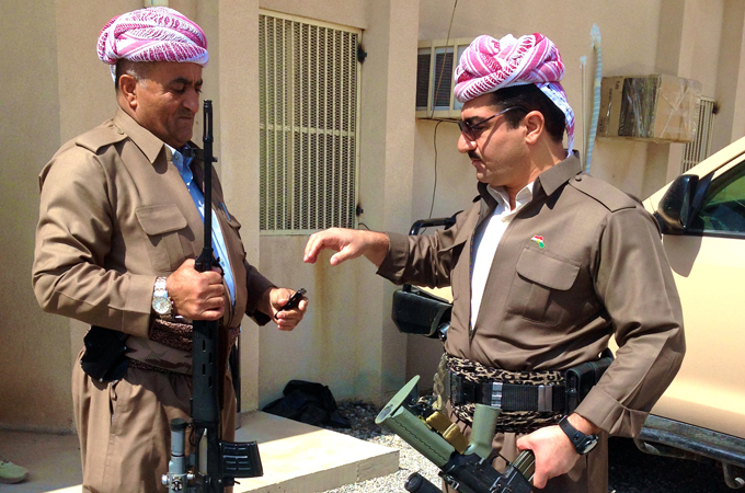 Kurdish forces are partly integrated into the national security system [Annabell Van den Berghe/Al Jazeera]