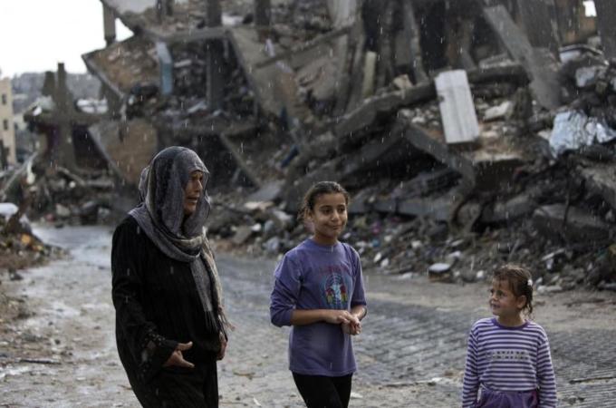 The humanitarian tragedy in Gaza has made the Palestinian economy worse, writes Andersen [AFP]