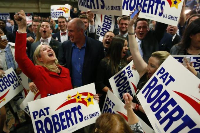 The Republican Party has won control over the US Senate [EPA]