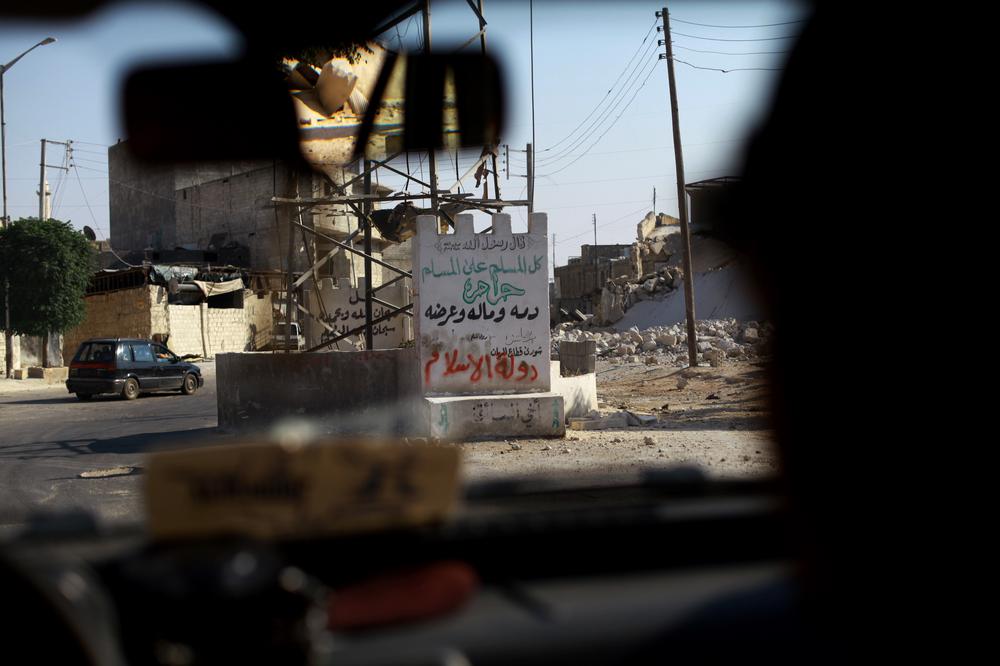 <p>Among other areas, ISIL has targeted the town of Azaz near the Turkish border, said a fighter with the Islamic Front, a Syrian rebel group.</p>