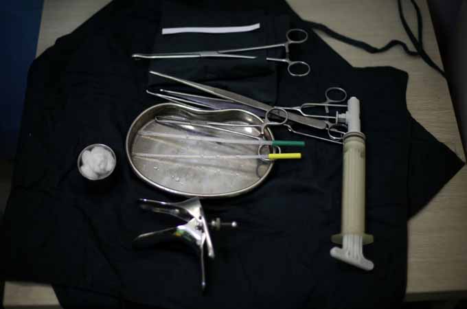 Poland has one of the harshest abortion laws in Europe, forcing women to leave the country [AP]