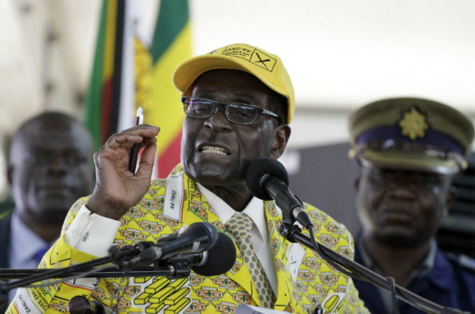 President Robert Mugabe, 90, purged a 'treacherous cabal' of ministers in Zimbabwe this week [Reuters]