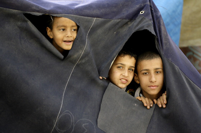 In an event known as the Nakba [catastrophe], hundreds of thousands of Palestinians were displaced [Getty]