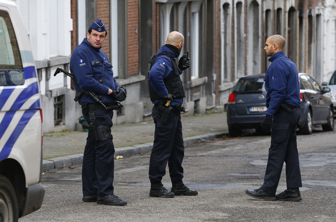 A gun battle with police left two suspected plotters dead in the eastern town of Verviers [Reuters]