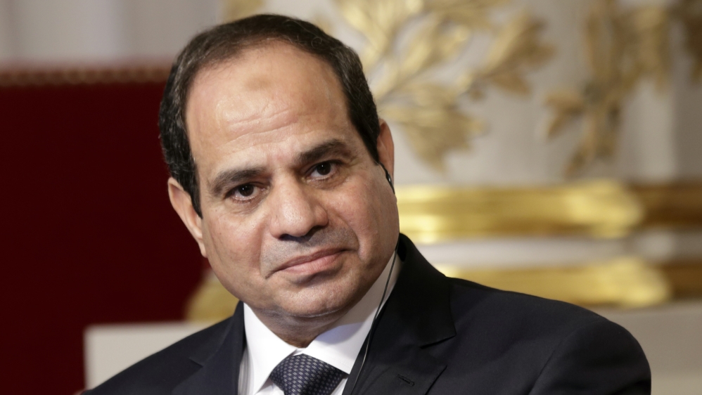 Egyptian President Abdel Fattah al-Sisi