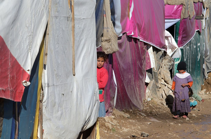 Lebanon hosts more than 150,000 registered Syrian refugees [AFP]