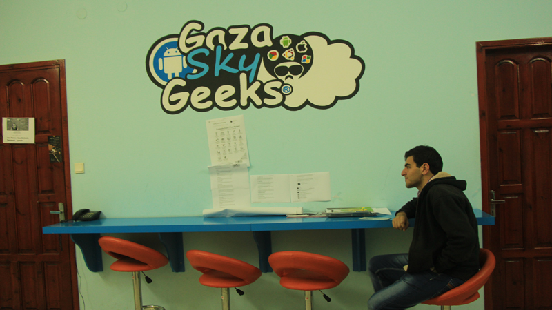 Gaza sky Geeks [Walaa Ghussein/Al Jazeera]