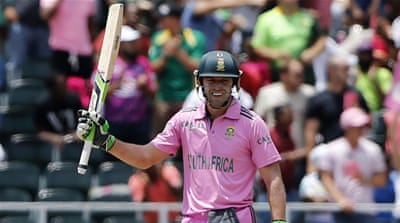 AB de Villiers created a new ODI record when he smahed a century off just 31 balls [Reuters]
