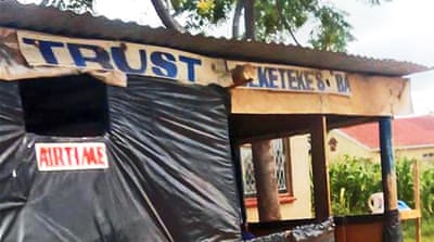 The barbershop from where Itai Dzamara was abducted [Gift Phiri/Al Jazeera]