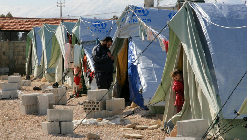 Syrian refugee camp