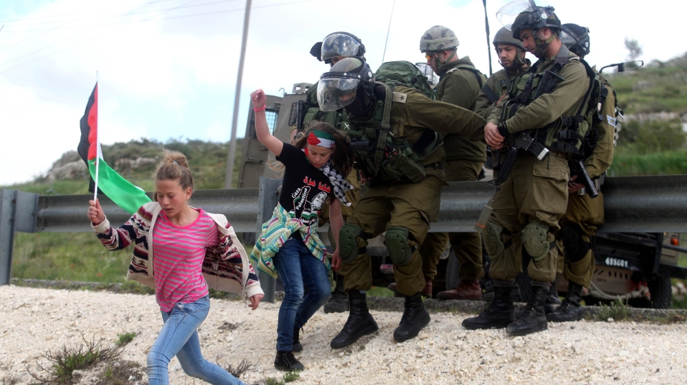 Demonstration in West Bank