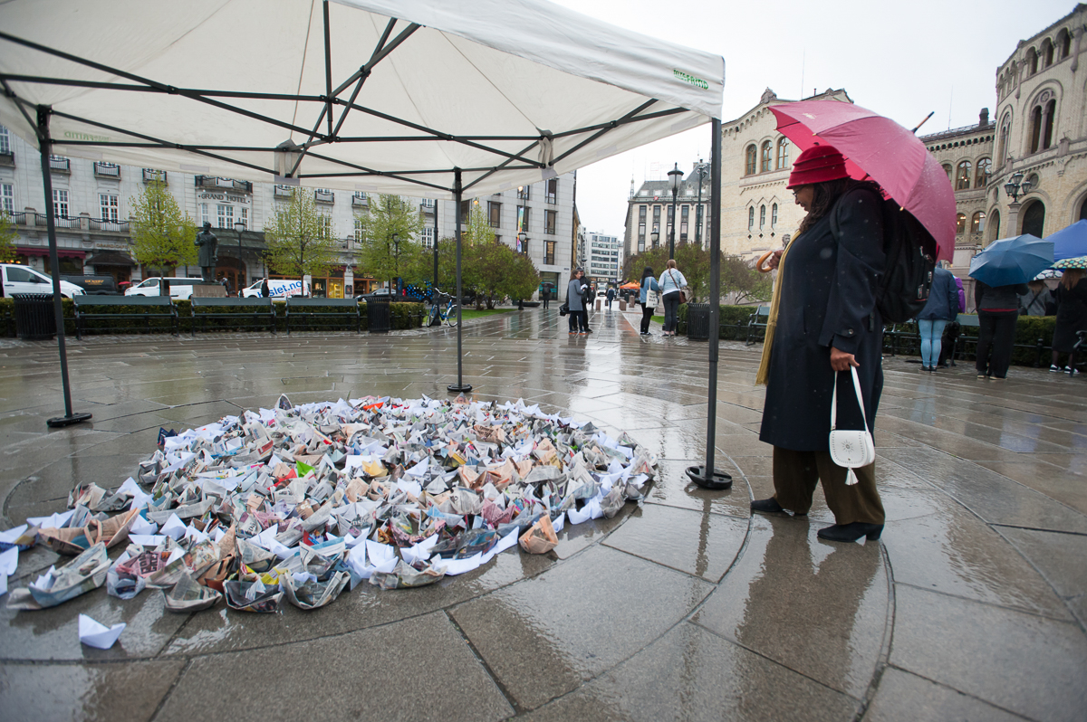 Norway protests/DO NOT USE/RESTRICTED