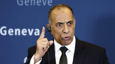 Egypt's ex-Minister of Justice Mahfouz Saber [EPA]