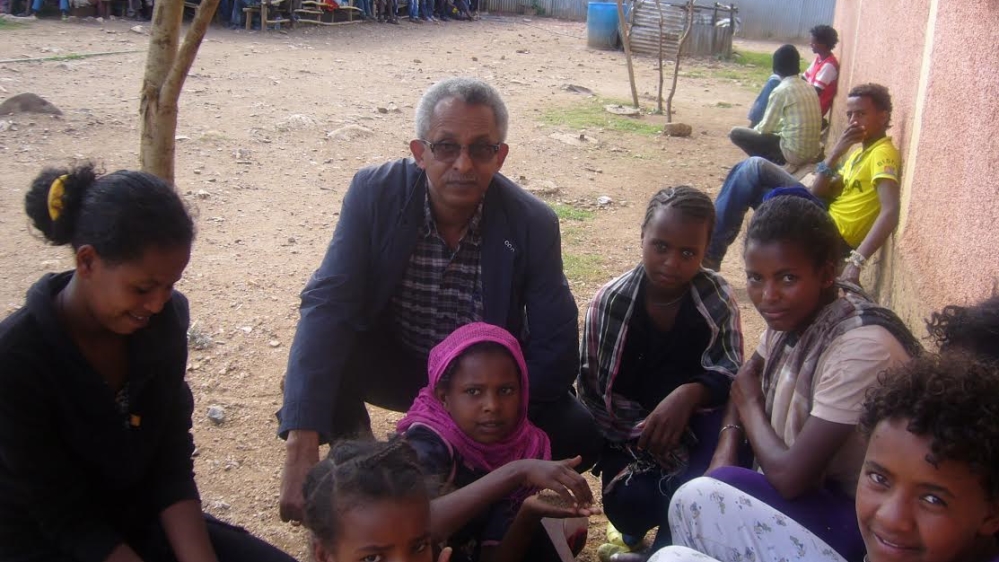 Hamednaca never forgot about the Eritrean cause and continued to support it from Sweden [Arhe Hamednaca]