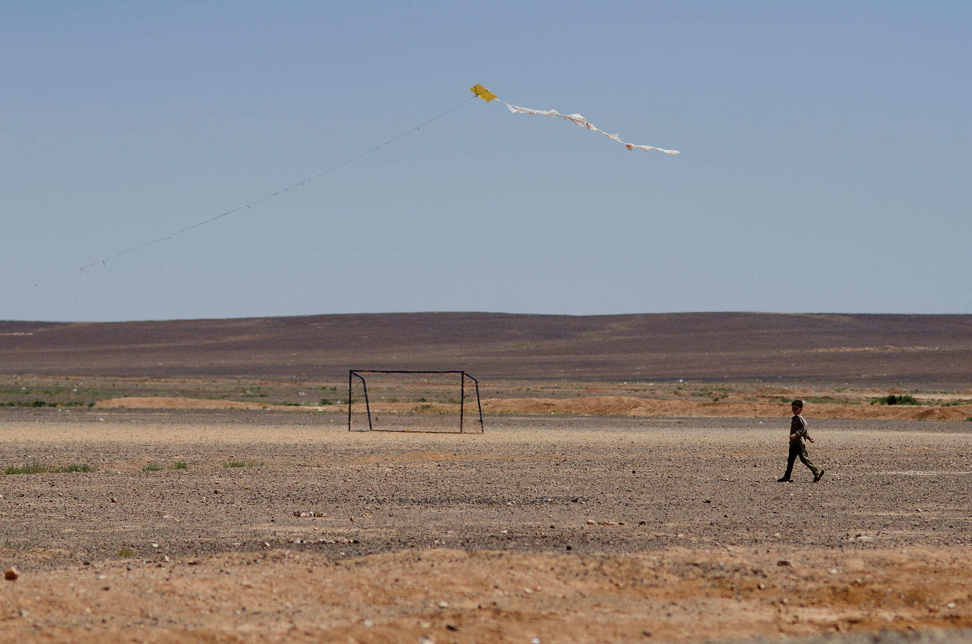 Azraq Refugee Camp for Syrians in Jordan/DO NOT USE/RESTRICTED