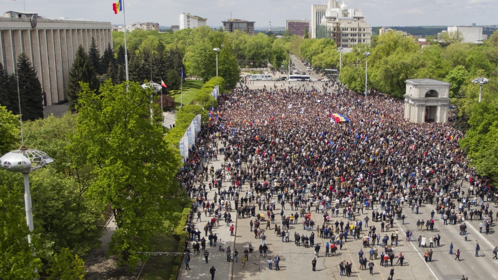 Protest in Chisinau