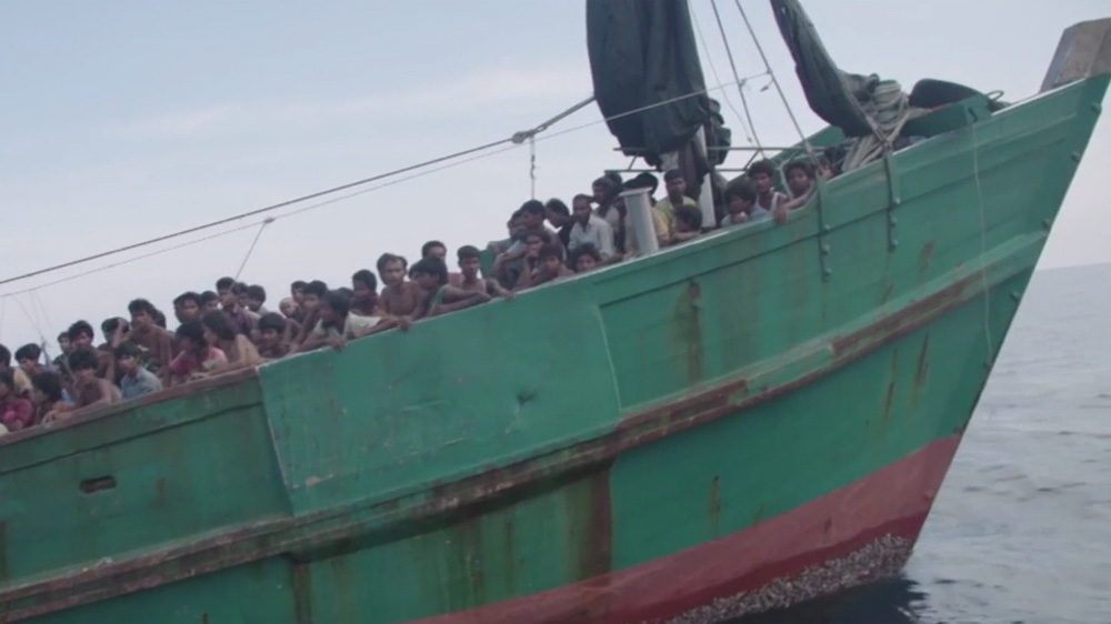Rohingya vessel