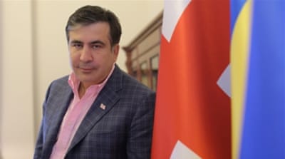 Saakashvili [Rabii Kalboussi/Al Jazeera]