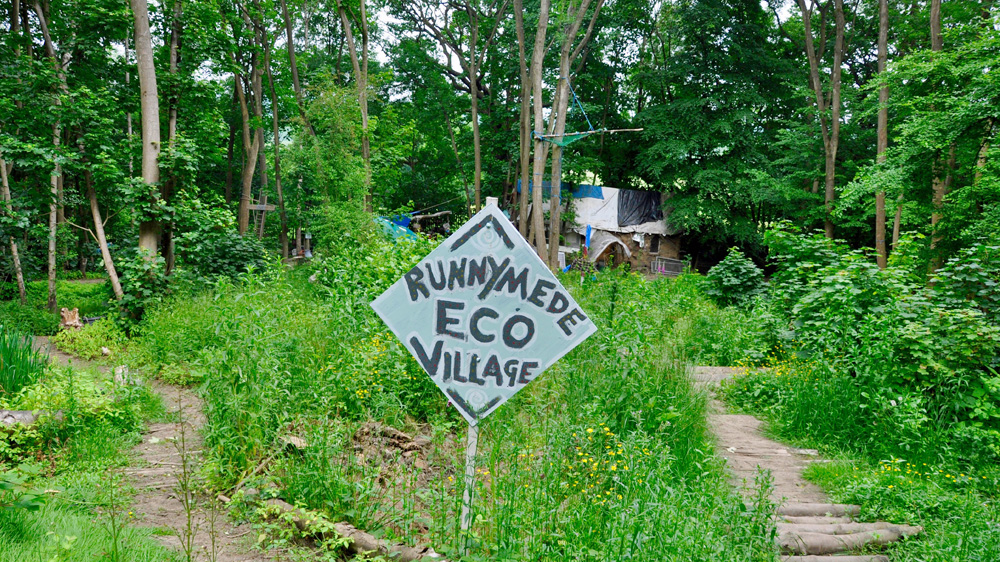 Occupants of the eco-village currently number about 30 permanent residents [Simon Hooper/Al Jazeera]