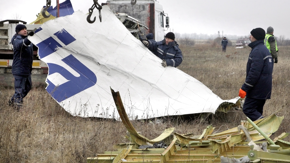 Malaysian Airlines flight MH17 wreckage removal from crash site