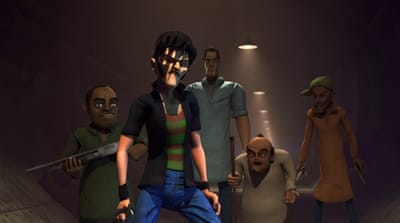 The films henchmen range from the outright evil to the comically incompetent [Sharmeen Obaid Chinoy Films]