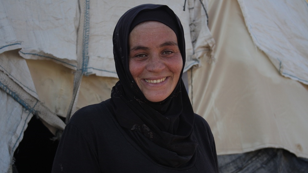 Ola Nawajaa, 30, a resident of Khirbet Susiya, assists Palestinian, Israeli and international activists campaigning against the demolitions [Ylenia Gostoli/Al Jazeera]