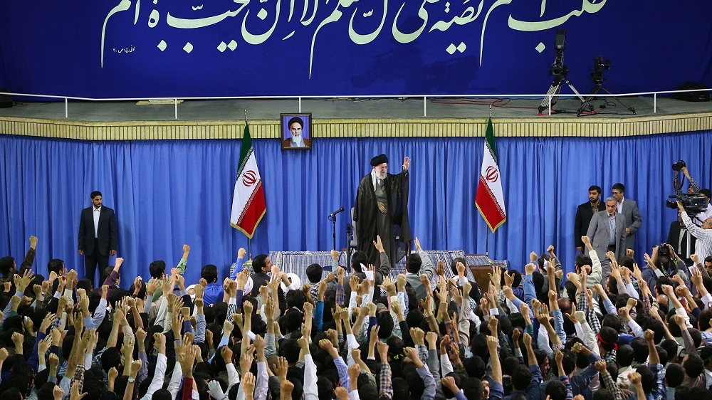 
Khamenei has drawn what some are calling “red lines” in regards to the nuclear deal [EPA]
