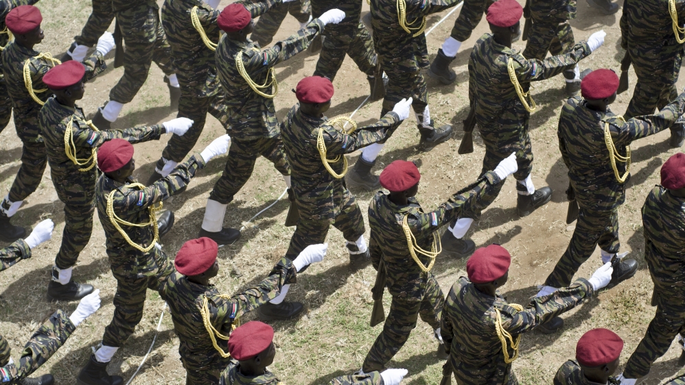 South Sudan Soldiers Juba