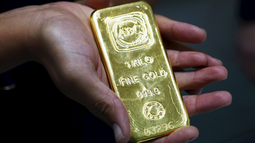 A 1kg gold bar