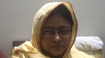 Nasera Begum, Tawhidul Rahman's sister says her brother is being framed [David Bergman/Al Jazeera