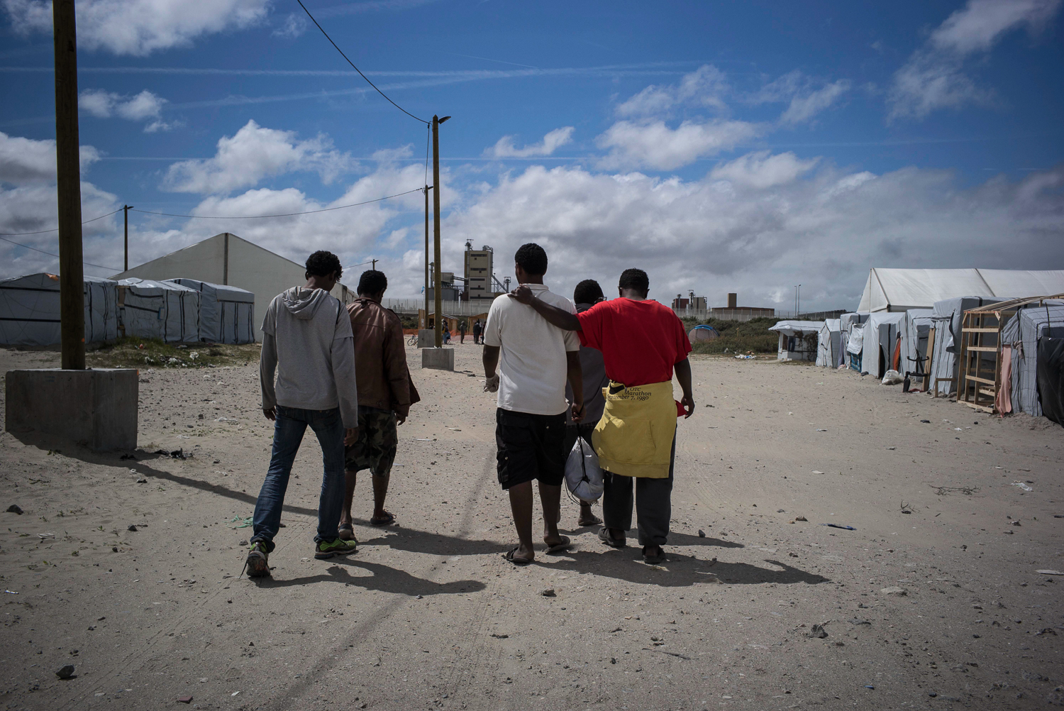 Calais migrants / DO NOT USE/ RESTRICTED