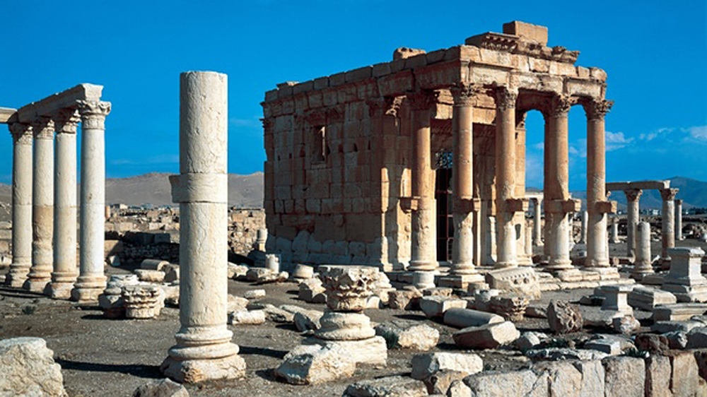 Baal Shamin temple Palmyra ISIL destroyed
