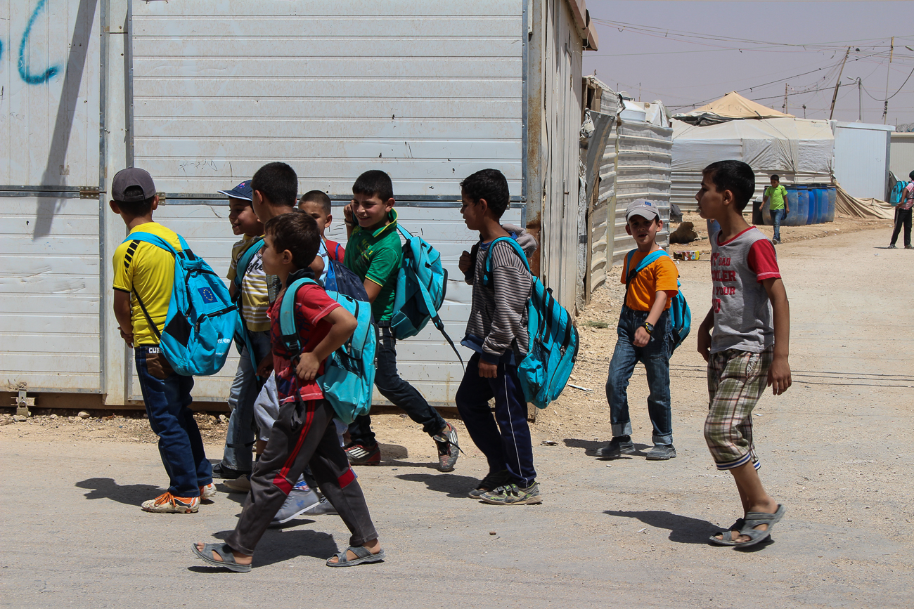 Zaatari footbal/ DO NOT USE/ RESTRICTED