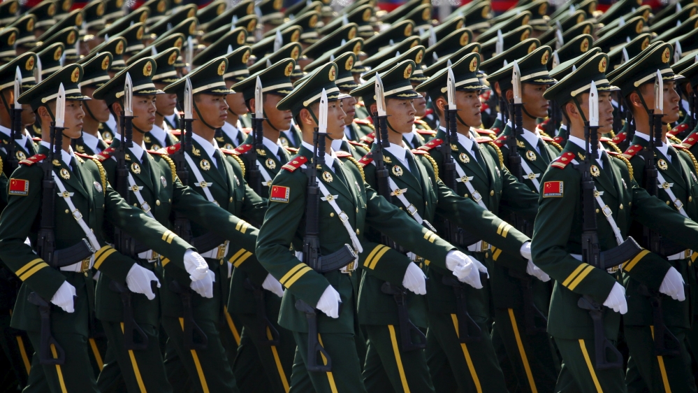 Paramilitary policemen, CHina