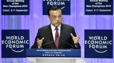 Premier Li has been aiming for 'around 7 percent' growth [Reuters]