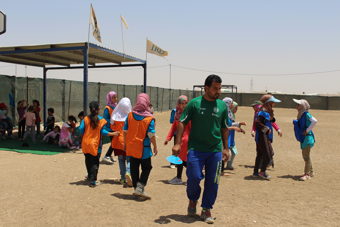 Zaatari footbal/ DO NOT USE/ RESTRICTED