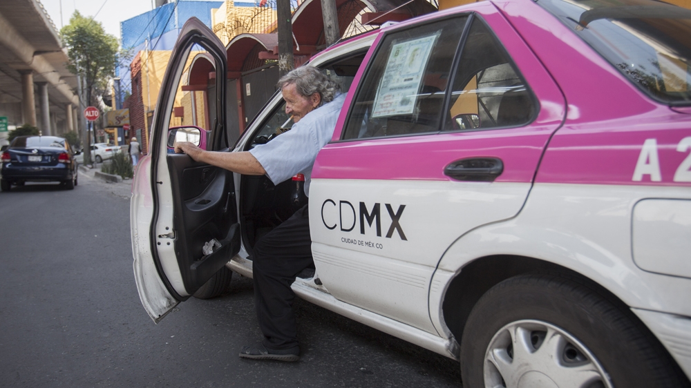 Arturo says he has never had the same passenger twice, although many of the stories they have shared stay with him forever [Alejandro Saldívar]