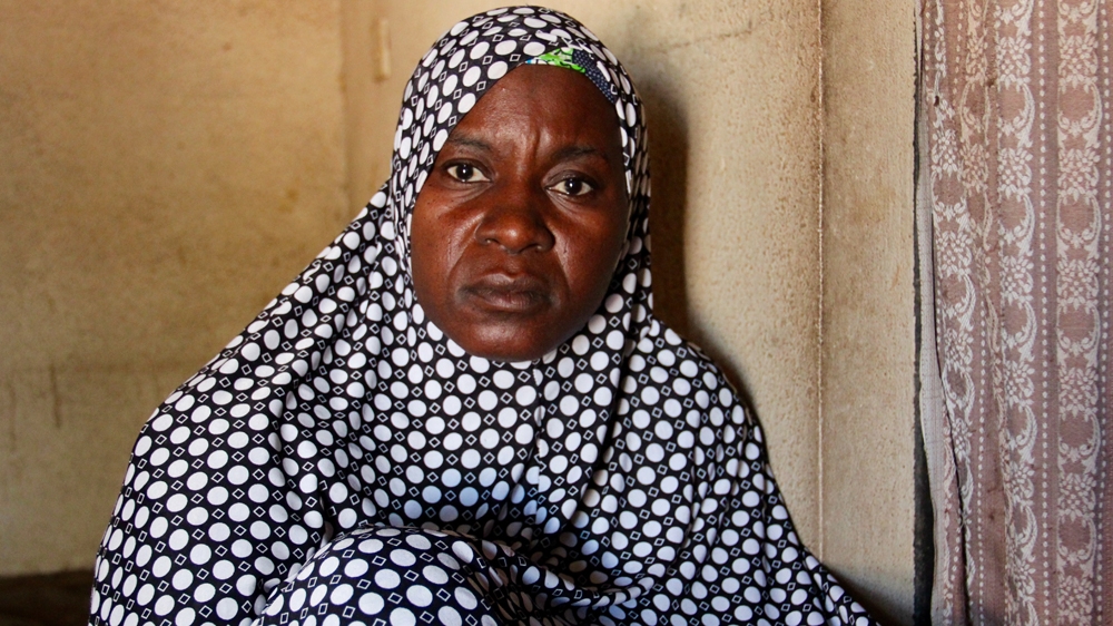 Aliyu's stepmother A'isha says she still expects him to come walking through the door [Femke van Zeijl/Al Jazeera]