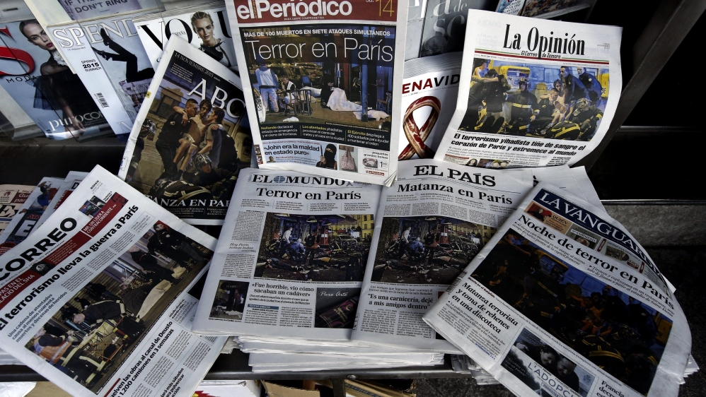 DO NOT USE - LISTENING POST - DOUBLE STANDARD IN THE PARIS ATTACKS COVERAGE