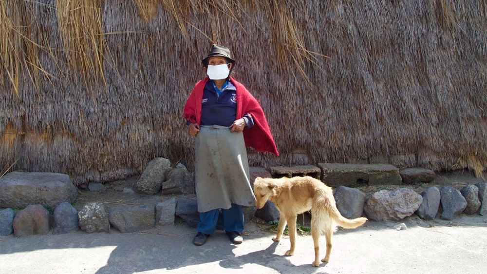 The elderly and sick are the most vulnerable in the remote reaches of the foothills of Cotopaxi [Priyanka Gupta/Al Jazeera]